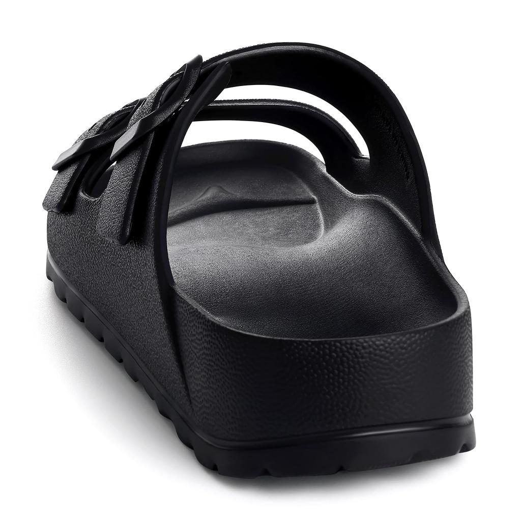 Fashion Comwarm New Women's Slippers Comfortable EVA Sandals with Medium Arch Support Summer Beach Slide Sandals With Adjustable Buckle