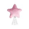 Plush Christmas Tree Tree Star Toppers Stylish Holiday Tabletop Decoration