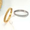 European & American High-End Stainless Steel Fashion Bracelet – Luxurious Titanium Bangle Jewelry.