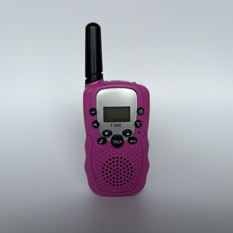 T388 Kids' Outdoor Walkie-Talkie for Parent-Child Activities - Mini Handheld Wireless, Battery Powered