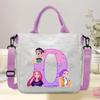 Anime Cartoon Printed Student Commuter Handbag Large Capacity Portable Casual Canvas Bag