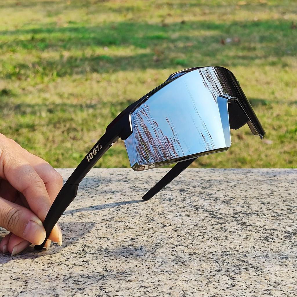 100%Bicycle Glasses, Windproof Transparent Ski Goggles, Sunglasses, UV Protection Goggles
