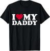 T-shirt Regalo 'Amo Papà' Unisex Taglia S-5XL