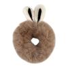 Plüsch-Hasenohren-Haarband – Weiches, waldinspiriertes Haar-Accessoire für Herbst & Winter