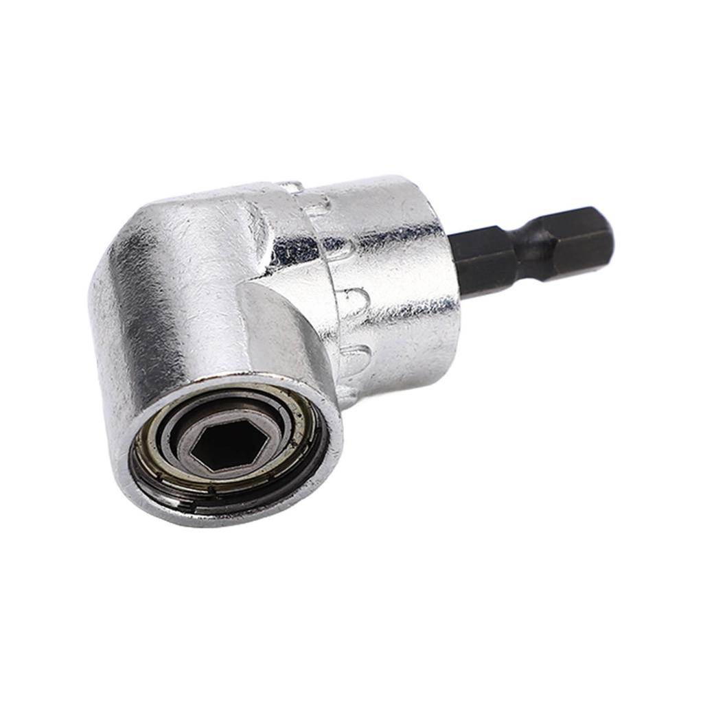 Adaptateur de Perceuse Visseuse Électrique Angle Droit 105 Degrés Extension d'Angle pour Clé Manuelle