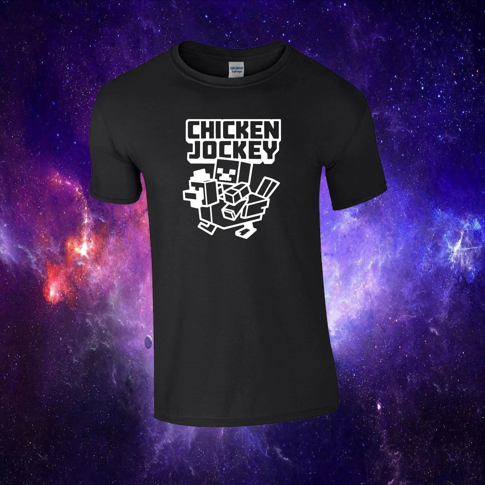 Chicken Jockey Inspired Gaming Gift Adults/Kids Unisex Top T-shirt 3XL