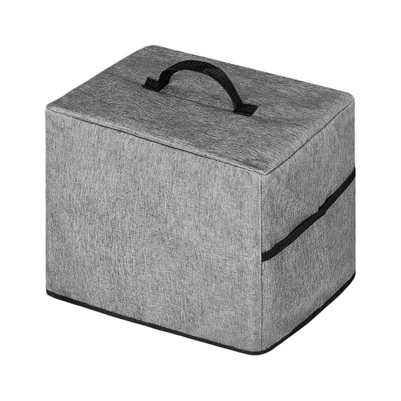 

LITE-Ice Maker Cover Ice Square Maker Dust Shield Protector Dust Protection Portable Ice Makers Cover With Storage Pocket сірий колір