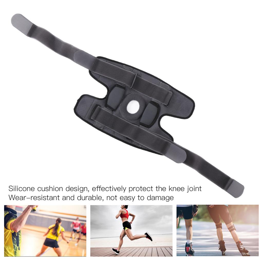 Knee Brace Detachable Foldable Wear Resistant Knee Support Sleeve for Basketball Football Running Knee  