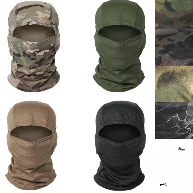 Tactical Mask Airsoft Full Face Balaclava Paintball Cycling Bicycle Hiking Scarf Fishing Snowboard Ski Masks Hood Hat Men Women