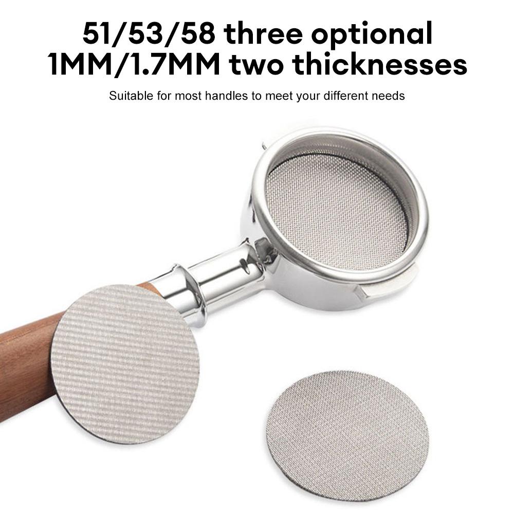Heat Resistant Reusable Coffee Filter 51/53/58 Mm Coffee Filter Screen  Espresso Machine