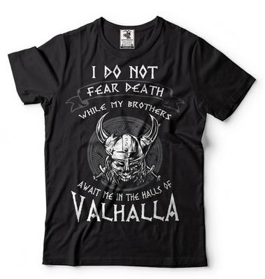 Halls of Valhalla Viking T-shirt The Vikings Shirt Odin Ragnar Thor T-shirt