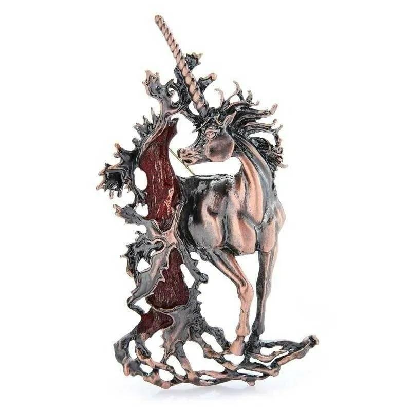 

Креативна сплавна брошка Креативні аксесуари Значок One Size бронзовий