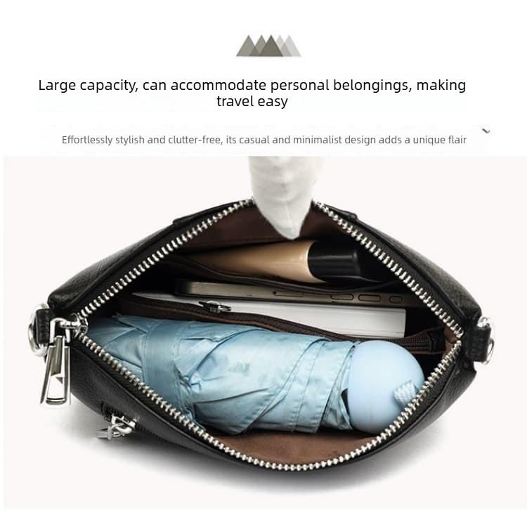 Lychee-Muster leichte Luxus-Umhängetasche Damen-Schultertasche
