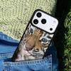 Zoo Animals 1 Tiger Cubs Phone Case For iPhone 17 AIR 16 Pro Max 15 14 Pro 11 12 13 Shockproof Silicone Cover
