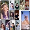 Cover for Samsung Galaxy S22 S21 S20 Fe Ultra S9 Plus + A13 A22 M21 M31 M55 M15 Protective Phone Case Iu Lee Poster Jieun Ji Eun