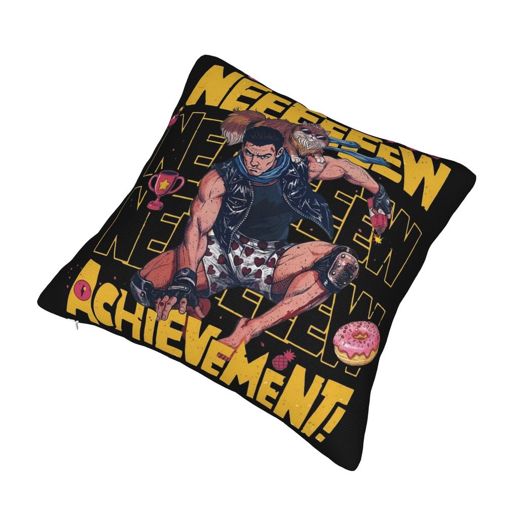 Dungeon Crawler Carl New Achievement Pillowcase Printed Cushion Cover Decor  Throw Pillow Case Cover Bed Square 40*40cm