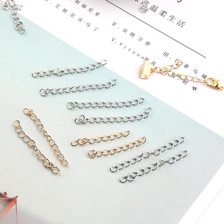DIY Jewelry Bracelet & Necklace Extension Chain Accessories Set - 20pcs