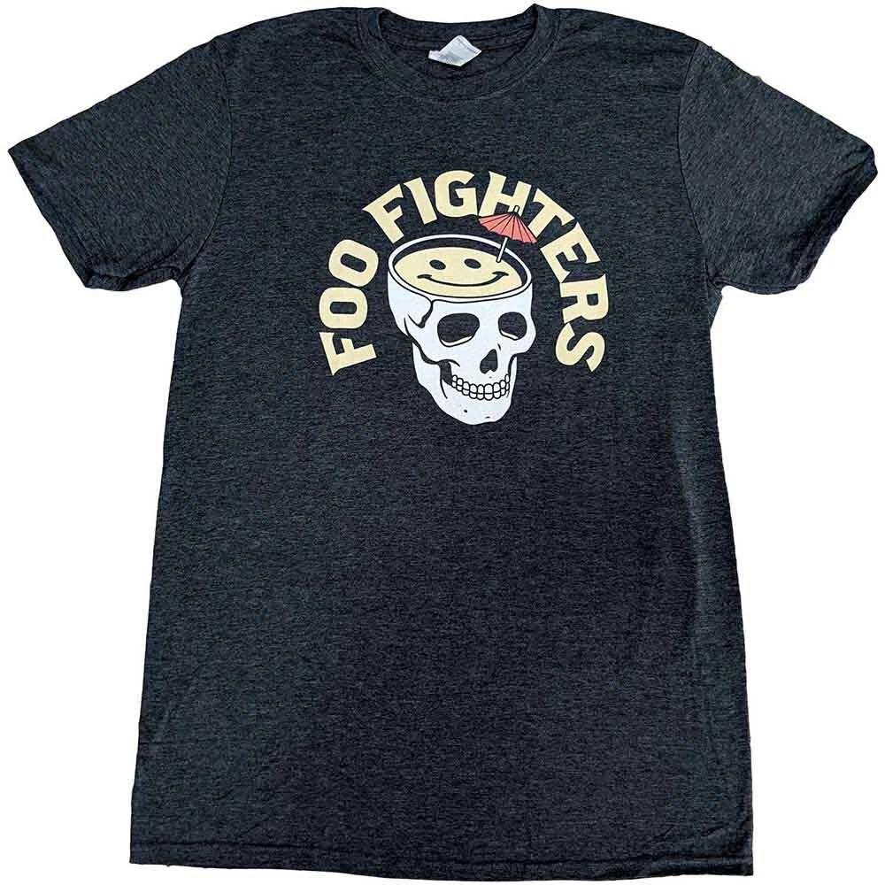 Foo Fighters Unisex T-Shirt: Skull Cocktail (Ex-Tour) (X-Large) S