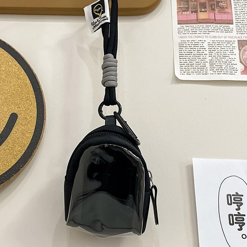 

Creative Stylish Bag Charms New Style Simple Personalized Storage Bins Exquisite Solid-color Keychain Pendants Versatile Gifts чёрный