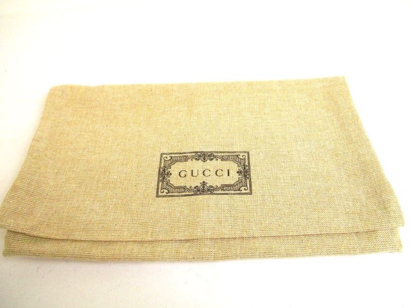 Authentic GUCCI GG Bamboo Black Canvas Leather RFlap Long Wallet #a231  Refurbished