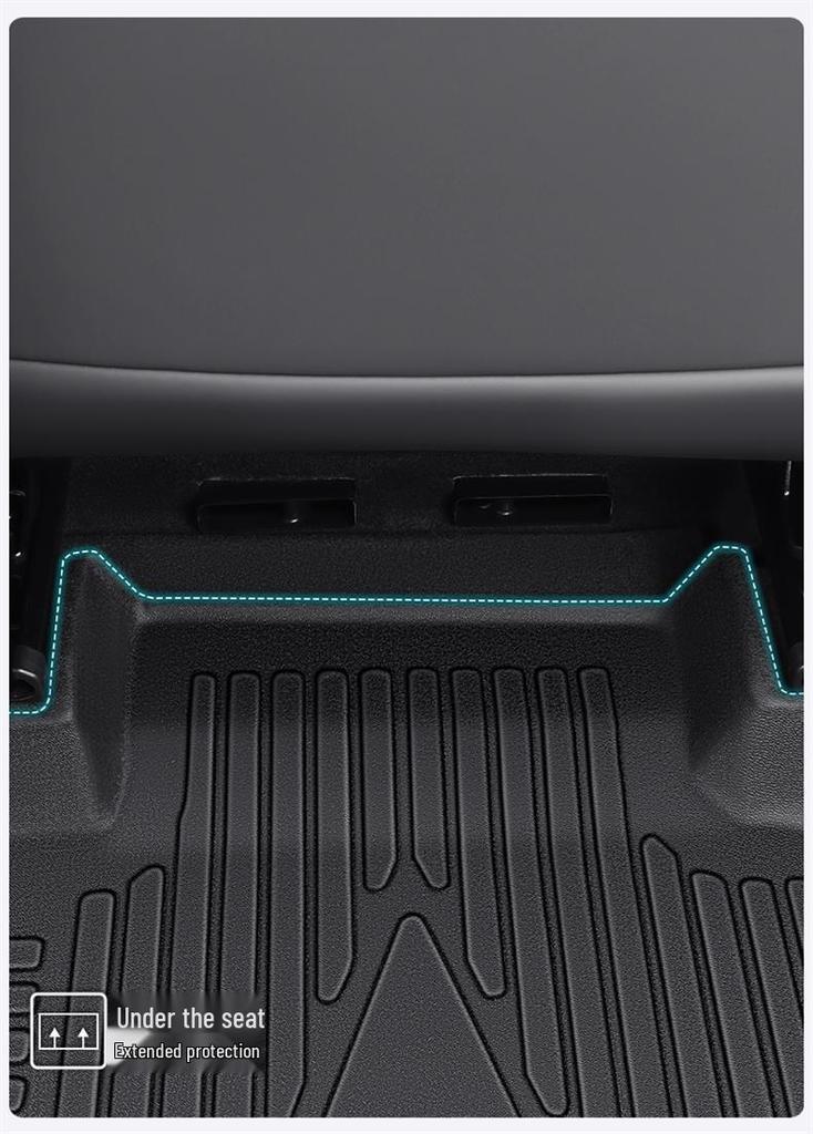 2026 Hongqi HS6 PHEV TPE Full Coverage Floor Mats - Custom Car Carpet Interior.