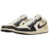 Air Jordan 1 Low SE Coconut Milk Black Men Sneakers Cream Muslin Team-Gold HQ3437-101