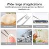 Adjustable Self Clamping Tweezers Jewelry Making Tool Slide Lock Stainless Steel Tweezers Electronic Component Repair Tools