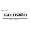 Metallplakette Auto Heckklappen-Emblem für Citroen C4 C3 C5 C1 DS3 DS5 DS4 Jumper Xsara C-Elysee Picasso Nemo Aufkleber Zubehör PR7