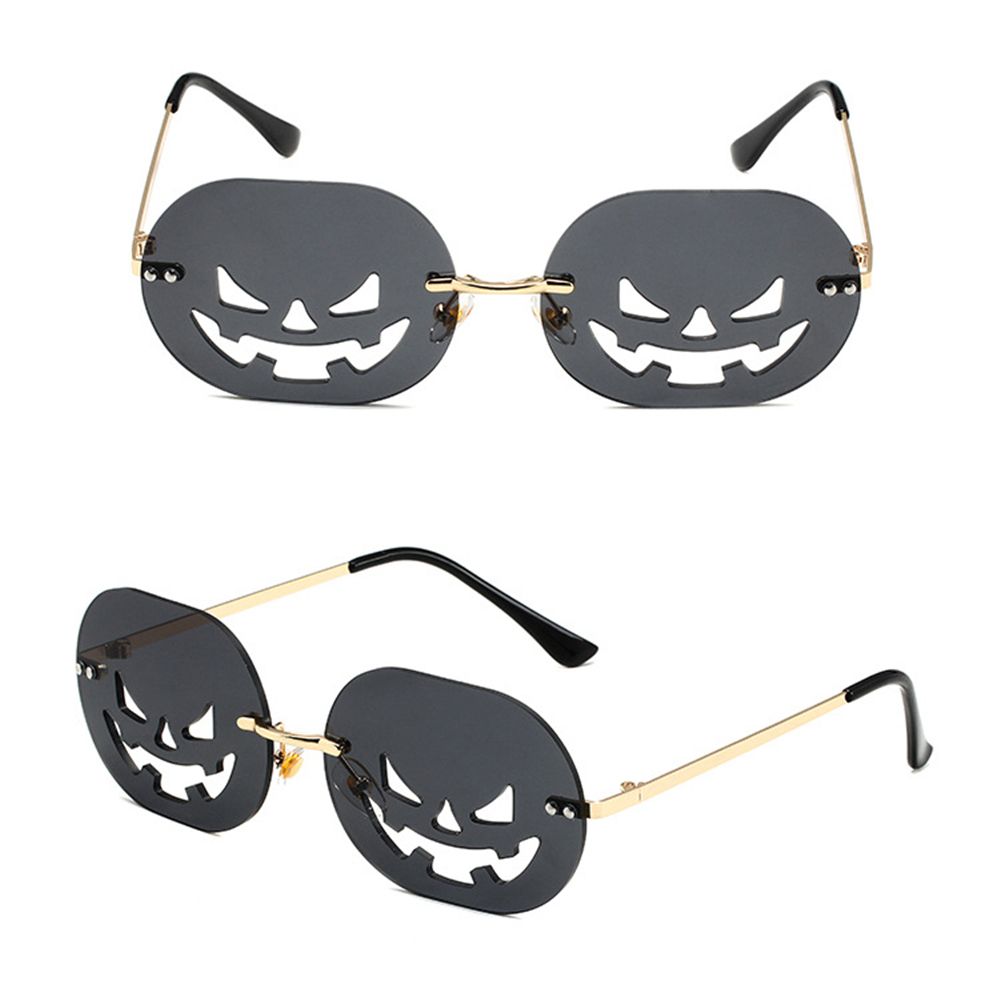 Halloween Decorations Funny Cutout Party Glasses Pumpkin Glasses Halloween Sunglasses for Women Men