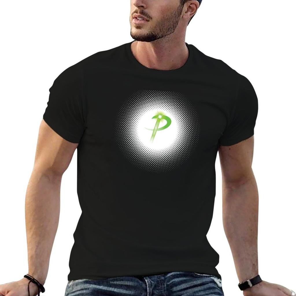 Pro-Team P with Glow T-Shirt Man T Shirt Heavy Cotton Man T Shirts Graphic Anime T Shirts for M