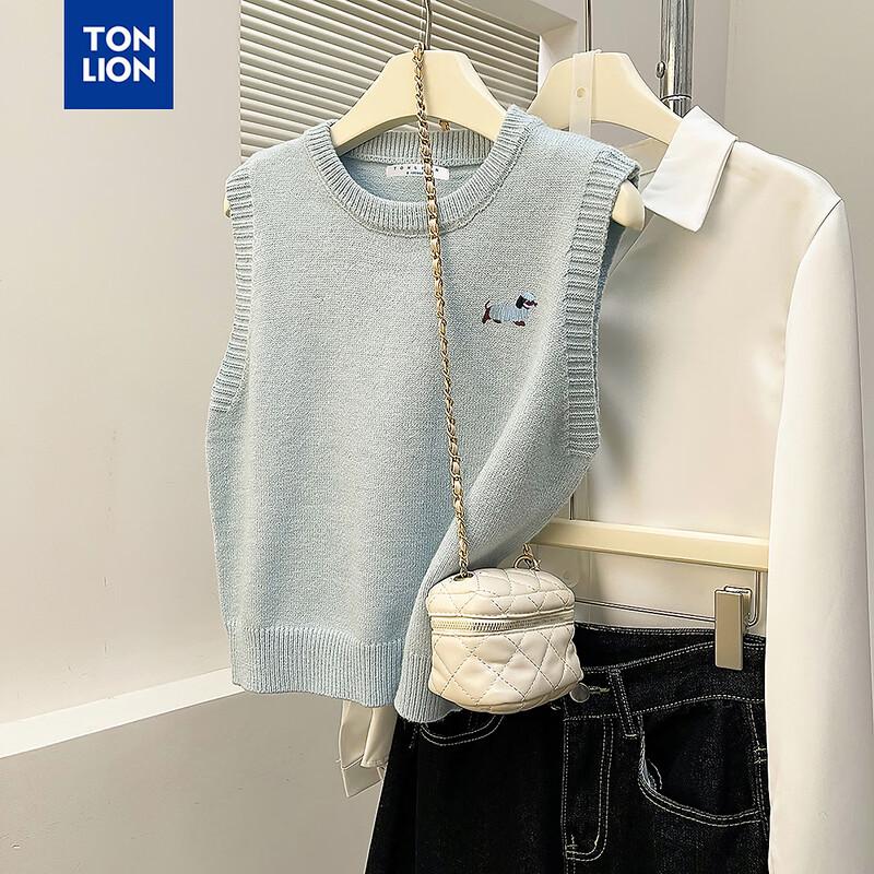 

Женский мультяшный жилет-пуловер TonLion M