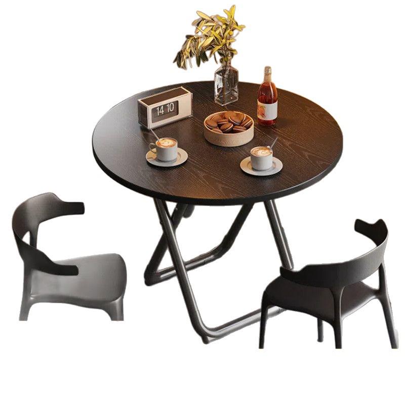Foldable Large Round Dining Table for 10 - Ideal for Small Apartments, Homes, Restaurants, and Living Rooms