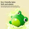 Funny Latex Dog Toys for Small Dogs Interactive Squeaky Frog and Duck Pet Toys with Grinding Sound Puppy Chew Toys for