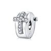 WOSTU 925 Sterling Silver Religious Jesus Charm Pendant DIY Jewelry Making Gift Fit Necklace for Baby Baptism First Communion