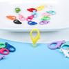 10pcs Colorful Lobster Clasp DIY Handmade Jewelry Accessories Metal Lacquer Lobster Clasp Wholesale Necklace Bracelet Connection Clasp