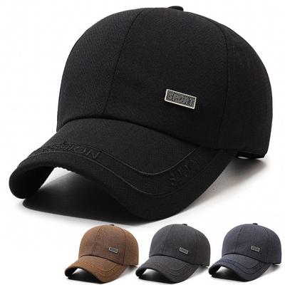 Hat Men's Spring Autumn Middle-Aged Sun Hat Sunscreen Baseball Cap Outdoor Hat