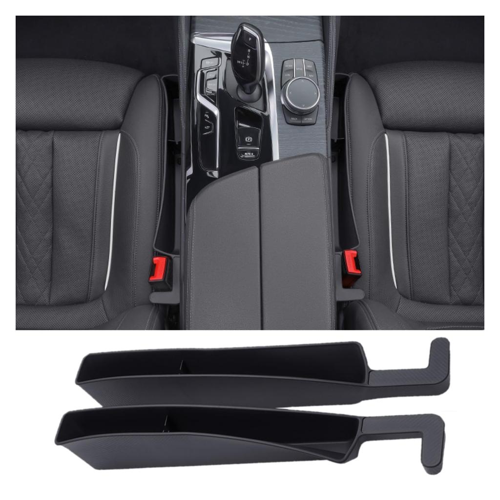 2pcs Car Seat Gap Filler Organizer TPE Waterproof Car Seat Gap Plug Strip  Seat Gap Storage Universal Auto Interior Accessories