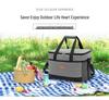 Insulated Food Delivery & Picnic Bag with Ice Pack