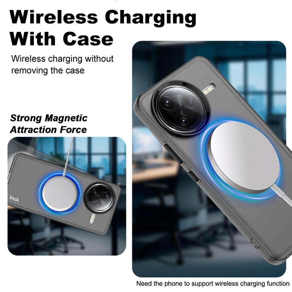 For Redmi K80 Pro 5G Phone Case IMAK Chocolate Magnetic Case