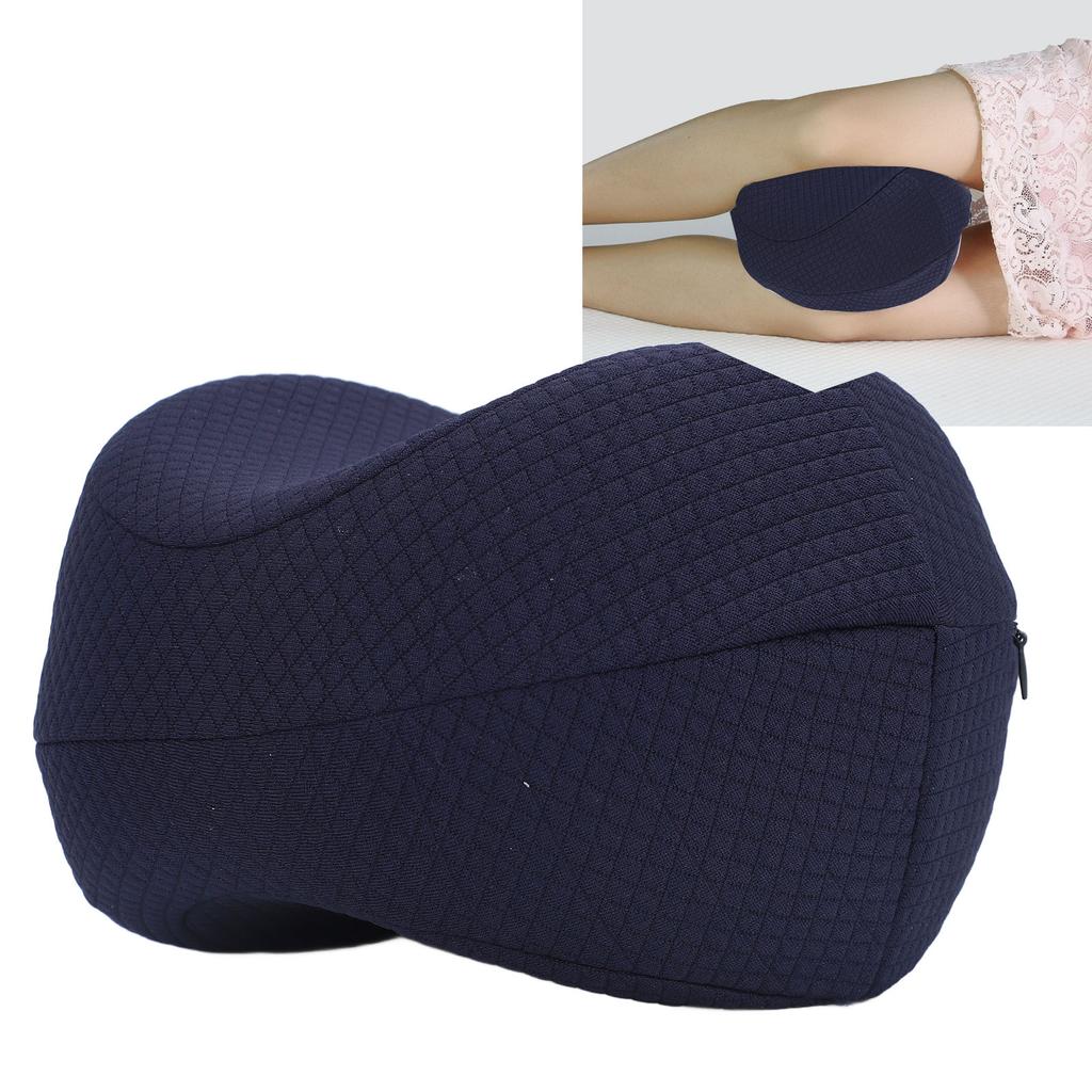 Knee Pillow Removable Cover Washable Side Sleep Leg Cushion for Pregnancy Sciatica