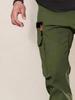 Men's European Size Multi-Pocket Workwear Pants - Lightweight Straight-Leg for Casual Wear, Spring & Autumn
