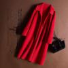 Women's Korean Style Woolen Coat - Autumn/Winter Doll Collar Mid-Length Jacket