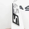 CTMMV1 Car Stickers 3D Chrome Black Red Car Trunk Letters Decal Sticker For Mercedes Benz A45 AMG W177 W176 A45S Logo Auto Accessories