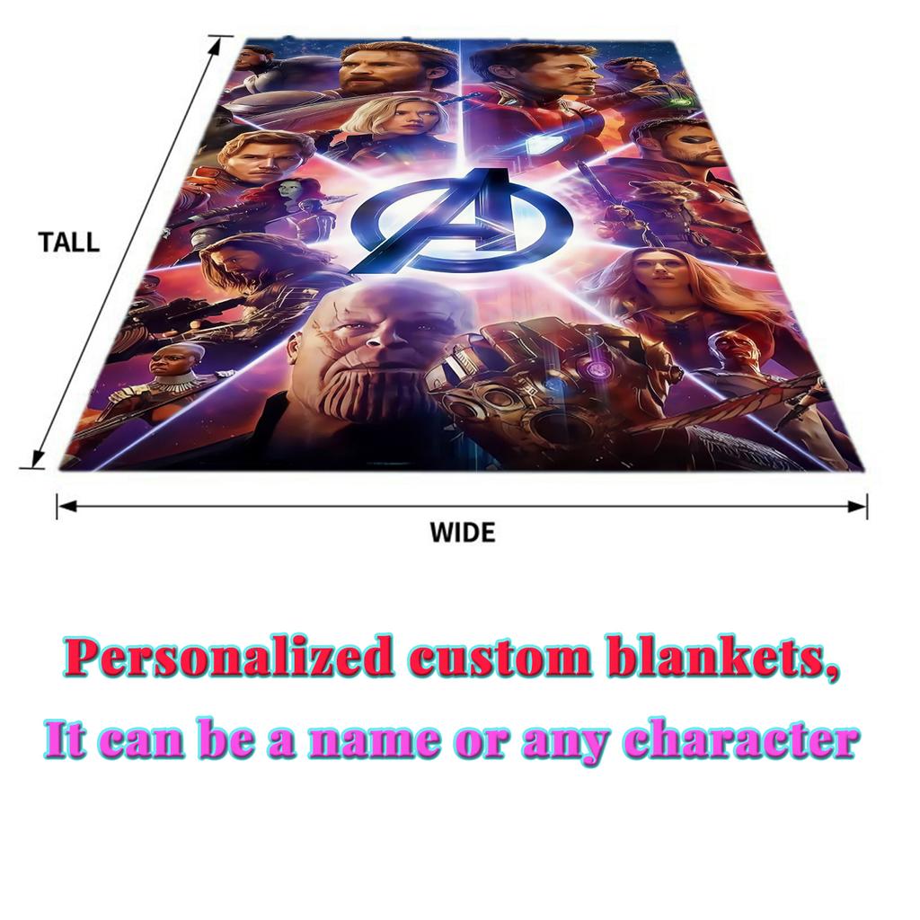 anime Flannel thin Blanket Bedroom Living Room sofa blankets Student Nap Office Nap Camping Trip Girlfriend Giftizable