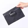 Combination Lock Money Bag with Lock Canvas Security Document Bag Portable Locking Pouch  Home
