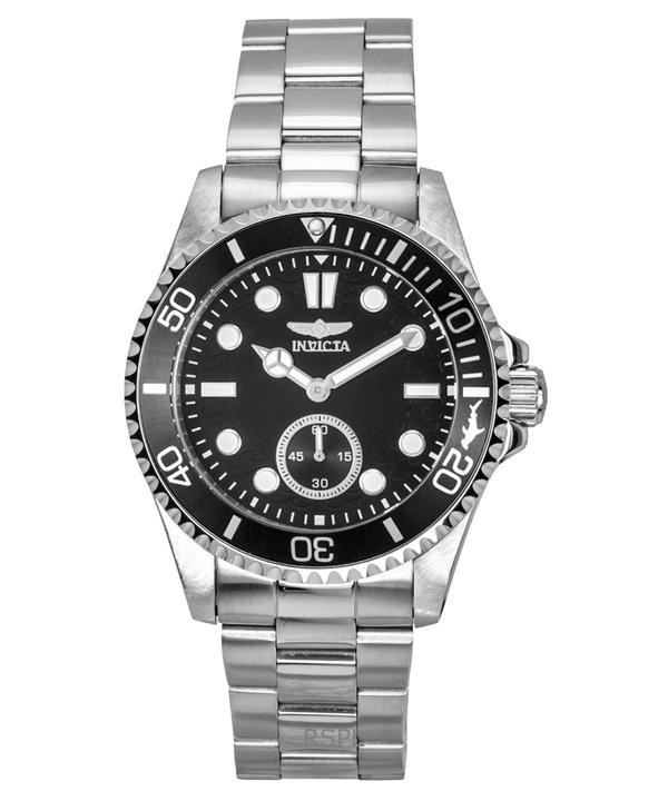 

Invicta Pro Diver Stainless Steel Black Dial Quartz 49421 100M Men s Watch чорний