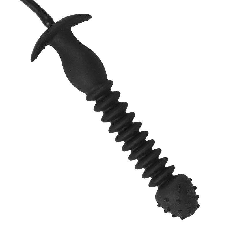 Nafukovací anální kolíky, dildo, anální dilatátor, masáž prostaty, silikonové sexuální hračky, fisting, 18+, ocasní kolík