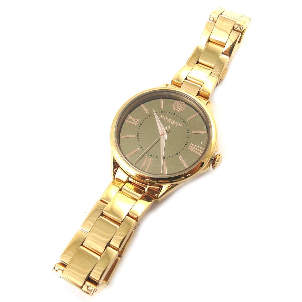 Morgan [N6252] - Designer Watch 'Morgan' Rose Gold (Elegance)