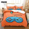 Cartoon Game Machine Bedding Set, 3Pcs Duvet Cover Set, Soft Comfortable Breathable Duvet Cover, For Bedroom Guest Room Decor