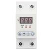 LED Single Display Automatic Reset Voltage Protector Intelligent Adjustable Over Voltage Under Voltage Protective Device 230V AC